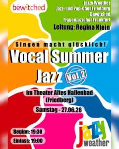 Gastveranstaltung: Jazzy Wheather und Bewitched